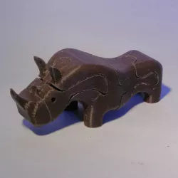 Puzzle Rhinocéros