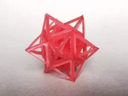puzzle star - wireframe