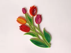 Quilling "Tulips".
