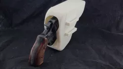Revolver 3Dscan and Custom fitted Holster #Designbycapture