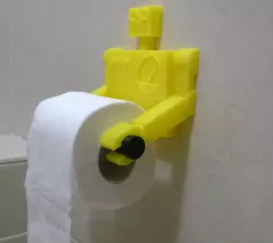Robot toilet paper holder