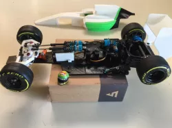 RS-01 Version C OpenRC F1 Fully Adjustable Racing Suspension Chassis