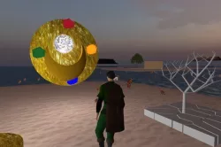 sailor moon broach mixed tinkercad and open sim version