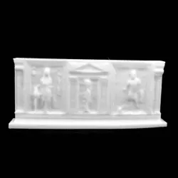 Sarcophagus depicting Hermes meeting the Souls of the Deceased at The State Hermitage Museum, St Petersburg