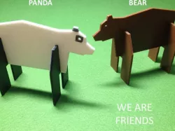 Simple animals 6 - Bear & Panda