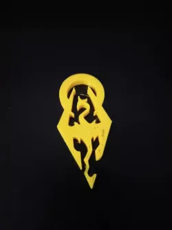 Skyrim Keychain