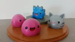 Slime Rancher - Pink Slime, Tabby Slime and Rock Slime