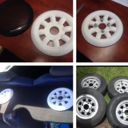 Speaker cover for 6 inch splits (mini cooper style)