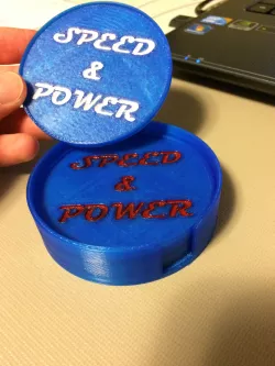 Speed & Power - Coaster & Caddy