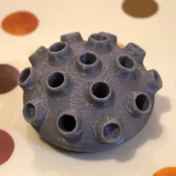 Spore/Cactus pen holder