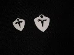 Tesla Keychain