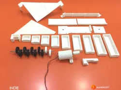 The 3D Printed Marble Machine by Maher Soft
