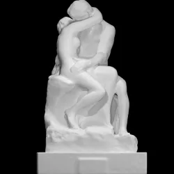 The Kiss at The Jardin des Tuileries, Paris