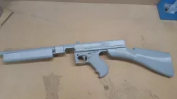 Thompson 1928 Sub-Machine Gun - Functional Assembly