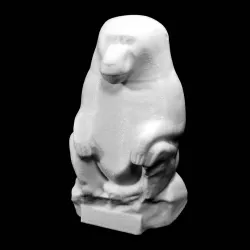 Toth in the form of a baboon at The Kiev Museum of Art, Ukraine