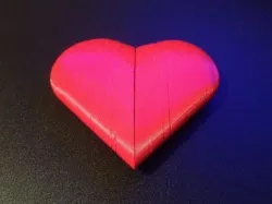 Twistable heart