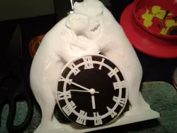 Two Bears Clock