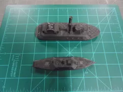 USS Cairo and CSS Neuse ironclads