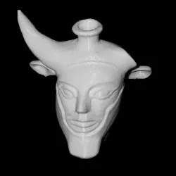 Vase in the form of a river God at The British Museum, London