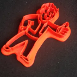 Vault boy cookie cutter