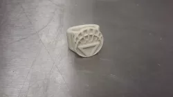 White Lantern Ring