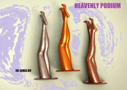 3D HEAVENLY PODIUM