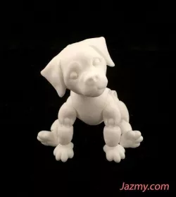3d Jointed Puppy Dog