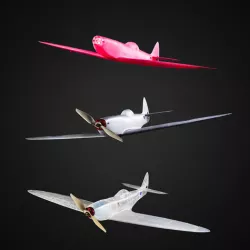 3D printed RC Spitfire Mk XVI ver1.2