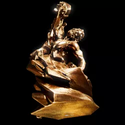3D Printing Industry Awards Low Poly Trophy