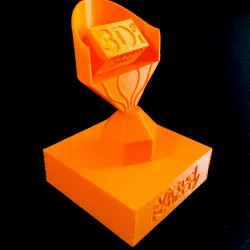3D Printing Industry Awards Trophy