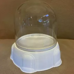 4" Display Base for a Glass Dome