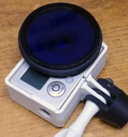 52mm filter adapter for GoPro Hero 3 (for bare lens)