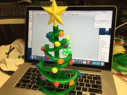 A Merry Marblevator Christmas Tree