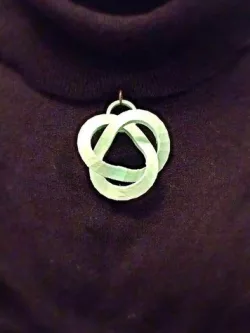 Abstract Knot Pendant