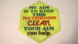 Aim Clean Sign