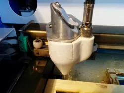 Air Assist Nozzle for DC-KIII, K40 Chinese 40 watt Laser Cutter / Engraver