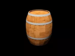 An old medieval barrel