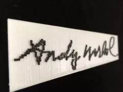 Andy Warhol's Signature