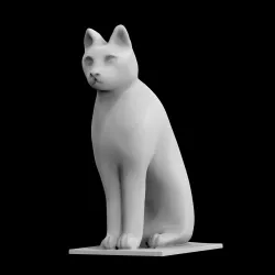 Animals for Sarcophagus Decoration - Cat
