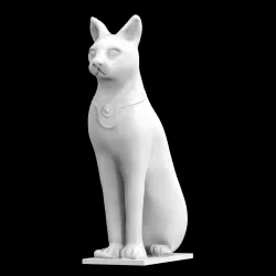 Animals for Sarcophagus Decoration - Cat 2