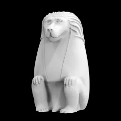 Animals for Sarcophagus Decoration - Monkey 2