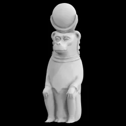 Animals for Sarcophagus Decoration - Monkey