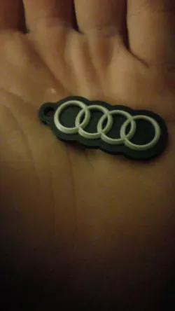 Audi Rings Keychain