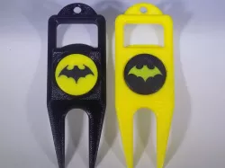 BATMAN Gold Ball Marker
