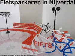 Bike parking and rest.