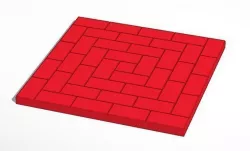 Brick Pattern Layouts for Lasercutter and 3D Printing