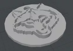 BSA Cub Scout Wolf Coin (Dog Tag)