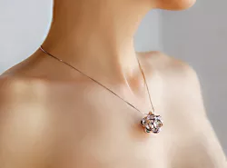 Bubble Bead Pendant