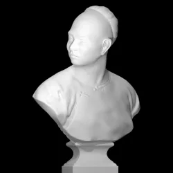 Bust of a Chinese Man