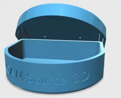 CAM-Source 3D: Night Guard/ Sports Guard/ retainer container